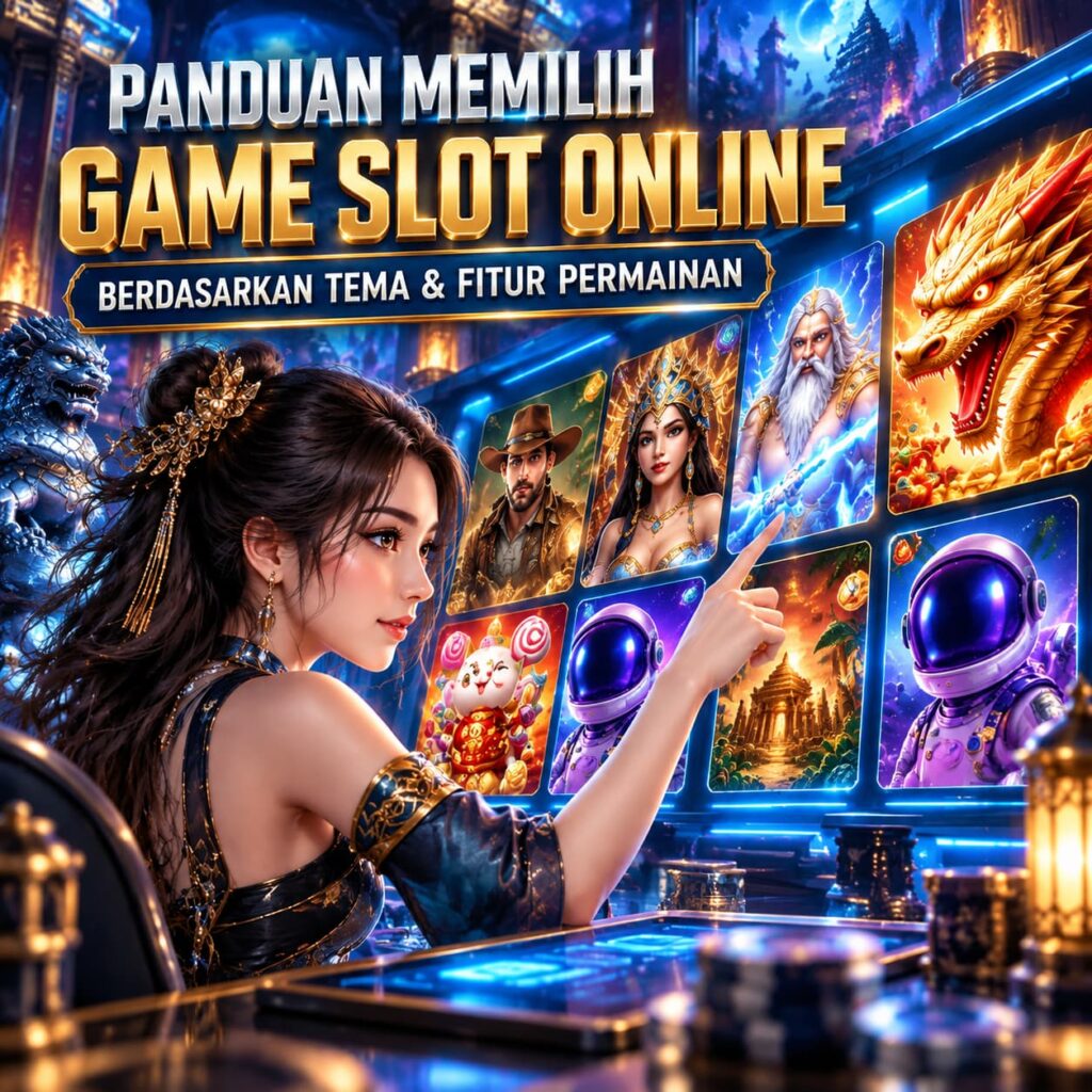 Panduan memilih game slot online berdasarkan tema dan fitur permainan